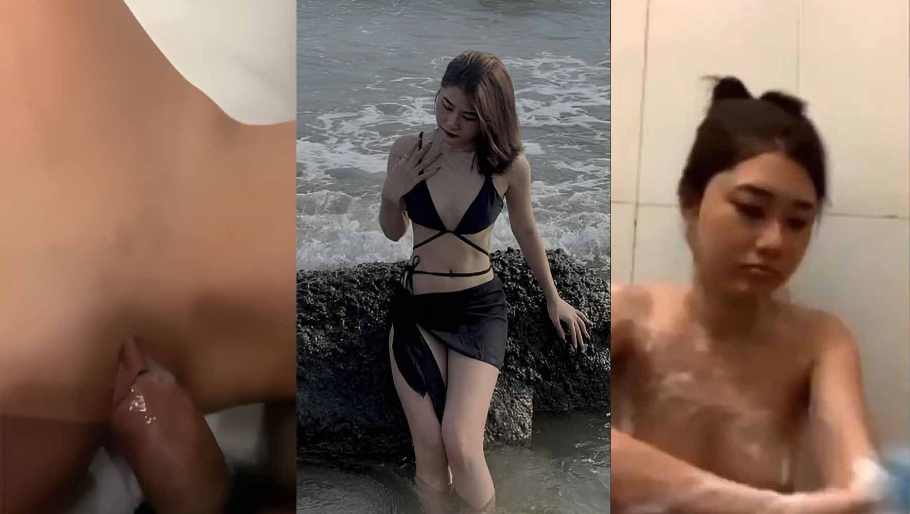 Трахаюсь с новой девушкой, которую я встретил в Tinder, Фуонг Ань